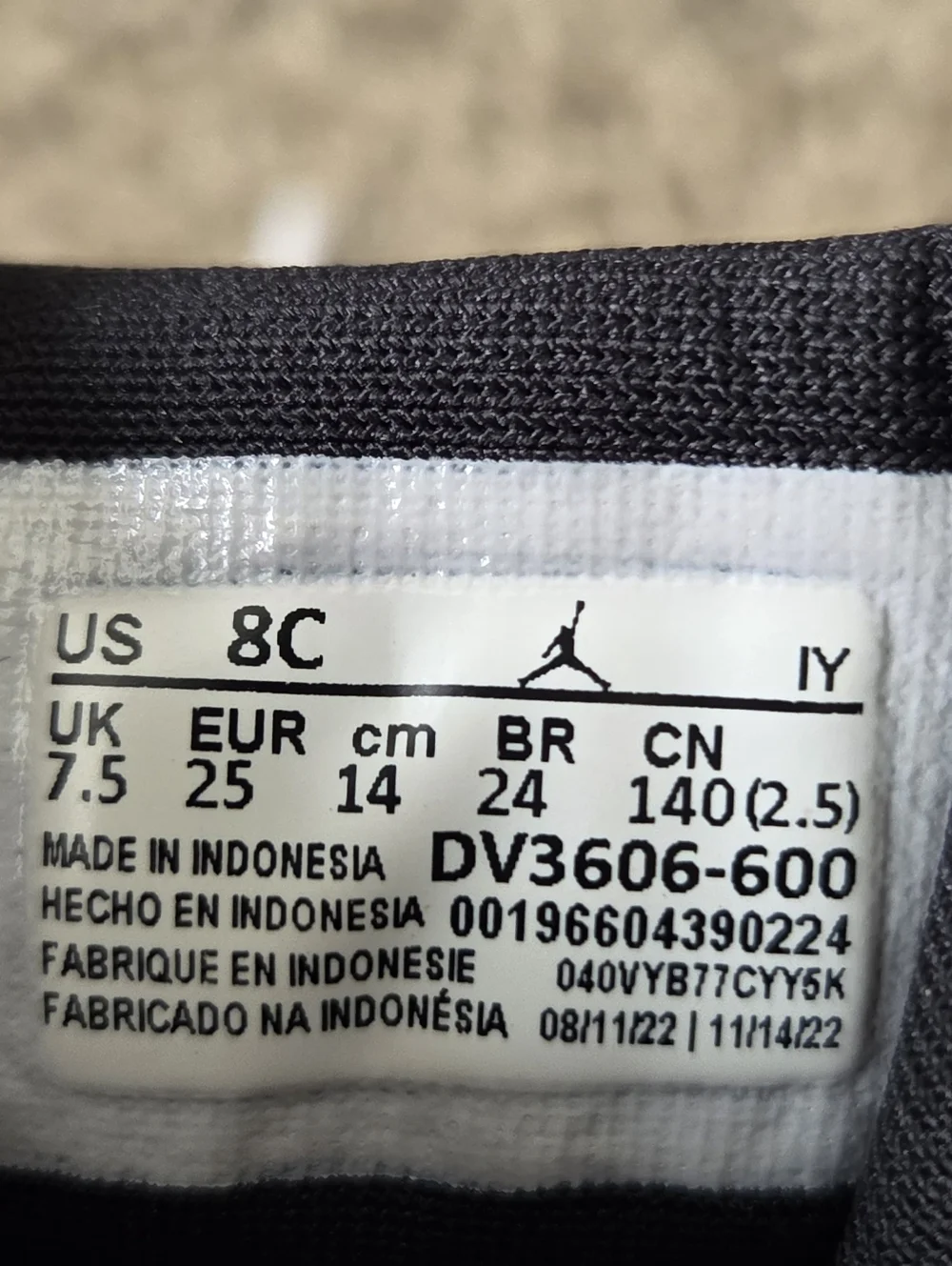 Nike‎ Toddler Size 8c Air Jordan 6 Retro Toro Bravo TD Varsity Red DV3606-600